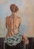 Joanna Półkośnik, Akt VIII, 2014 r., 2014, akryl, płótno
