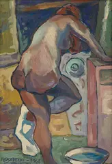 Kazimierz Podsadecki, Akt, 1963, 1963, olej, płyta