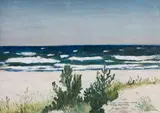 Wilhelm Tyszkowski, Karwia, 1922, 1922, olej, płótno naklejone na tekturę