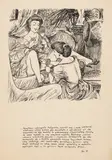 Szymon Kobyliński, Projekt ilustracji do książki "Pamiętnik Krystyny", tusz, papier, wym. arkusza 32