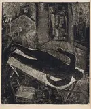 Ryszard Stryjec, Wnętrze, z cyklu "Wnętrza", 1961