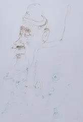 Maciej Świeszewski, Bez tytułu, tusz, papier