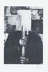 Jerzy Lewczyński, Nieznany, 1959, 1959, fotografia, papier barytowy, 20