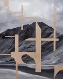 Łukasz Patelczyk, Canvas III, 2020, 2020, olej, płótno