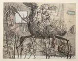 Kacper Bożek, Odział zatruć, 2014, 2014, akwaforta, mezzotinta, sucha igła, papier, 49