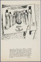 Szymon Kobyliński, Projekt ilustracji do książki "Pamiętnik Krystyny", tusz, papier