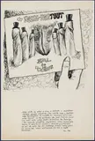 Szymon Kobyliński, Projekt ilustracji do książki "Pamiętnik Krystyny", tusz, papier