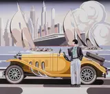 Tomasz Kostecki, Kobieta i żółty Mercedes, 2024
