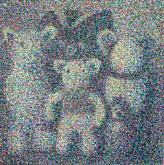 Fever, 2024 by Jakub Kozłowski, 2024, akryl, płótno, sold Jun 2024