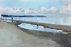 Wiktor Jackowski, There is nor XI (Sopot), 2024, 2024, olej, płótno