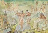 Maja Berezowska, Scena mitologiczna, 1959 r.