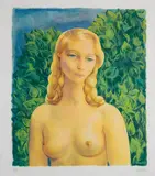 Moïse Kisling, Ewa, litografia barwna, papier, 54