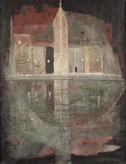 Konstanty Gorbatowski, Bez tytułu, 1963, 1963, olej, płótno