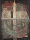 Konstanty Gorbatowski, Bez tytułu, 1963, 1963, olej, płótno