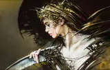 Karol Bak, Pandora VII, 2020, 2020, olej, płótno