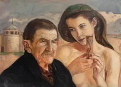 Wlastimil Hofman, Piaski czasu, 1922 r., 1922, olej, płótno, 45