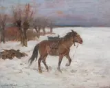 Jerzy Kossak, Rozstanie, 1921 r.