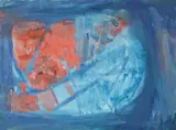 Maria Papa Rostkowska, Kompozycja, 1962, 1962, gwasz, papier