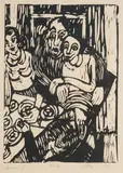 Władysław Rząb, Gościna 7, 1979, 1979, linoryt, papier