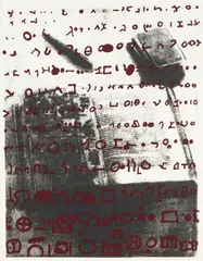 Bez tytułu by Jan Tarasin, serigrafia, papier, sold Apr 2024