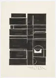Stanisław Dawski, Kompozycja, tusz, papier, 29