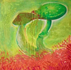 Paweł Dunal, Mushroom Story, 2007, 2007, olej, płótno