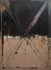 Ignacy Oboz, X, 2016, 2016, olej, płótno