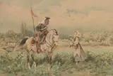 Juliusz Kossak, Spotkanie, 1880 r.