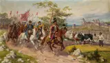 Leszek Piasecki, Sobieski w drodze do oblężenia twierdzy w Kamieńcu Podolskim