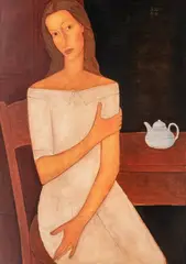 Roman Zakrzewski, Portret kobiety, 2002, 2002, olej, płótno