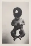 Bez tytułu by Zdzisław Beksiński, fotografia czarno-biała (vintage print), papier barytowy, sold Mar 2024