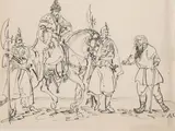 Antoni Uniechowski, Mądra odpowiedź, tusz, papier, 19