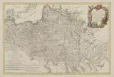 Carte Generale de la Pologne avec tous les Etats… by Giovanni Antonio Rizzi Zannoni, stan pierwszy, wyd. Lattre & Delalain, Paryż 1772-1783miedzioryt kolorowany, sold Feb 2024