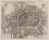 Matthäus Merian, Schweidnitz, Plan Świdnicy pochodzący z „Topographiae”, Frankfurt nad Menem, ok. 1650 miedzioryt, 28