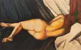 Maurycy Medrzycki, Odpoczynek, olej, płyta