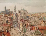 Otto Hamel, Monachium, olej, tektura
