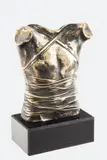 Tors by Igor Mitoraj, brąz, marmur, sold Jan 2024