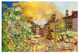 Michalina Czurakowska, Rays of the sun, 2023, 2023, akryl, płótno