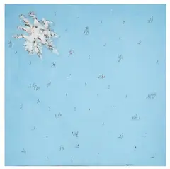 Filip Łoziński, Anomalia, 2023, 2023, olej, akryl, płótno