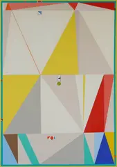Bez tytułu (Abstrakcja), 2023 by Anna Kubiak, 2023, olej, płótno, sold Sep 2023