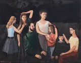 Katarzyna Karpowicz, Rodzina Romanowów, 2013, 2013, olej, płótno