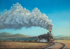 Marcin Kołpanowicz, Orient Expres III, 2014 r., 2014, pastel, papier