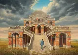 Marcin Kołpanowicz, Schody do nieba, 2016, 2016, olej, płótno