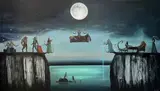 Sabina Maria Grzyb, Zodiaki, 2023, 2023, olej, akryl, płótno