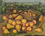 Michel Adlen, Gruszki, olej, płótno, 38