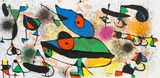 Sculptures II, 1974 by Joan Miró, 1974, litografia oryginalna, papier, sold Nov 2023