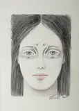 Rafał Olbiński, Złożoność ruchu, 2018, 2018, ołówek, kredki, papier, 55
