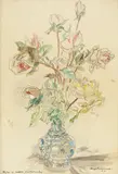 Maja Berezowska, Róże w wazce nieborowskiej, 1961 r.