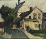 Tomasz Tatarczyk, Kościół św. Anny w Kazimierzu, 1976 r., 1976, olej, płótno
