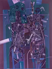 Szymon Ziarek, PZP / MJU, giclée, papier